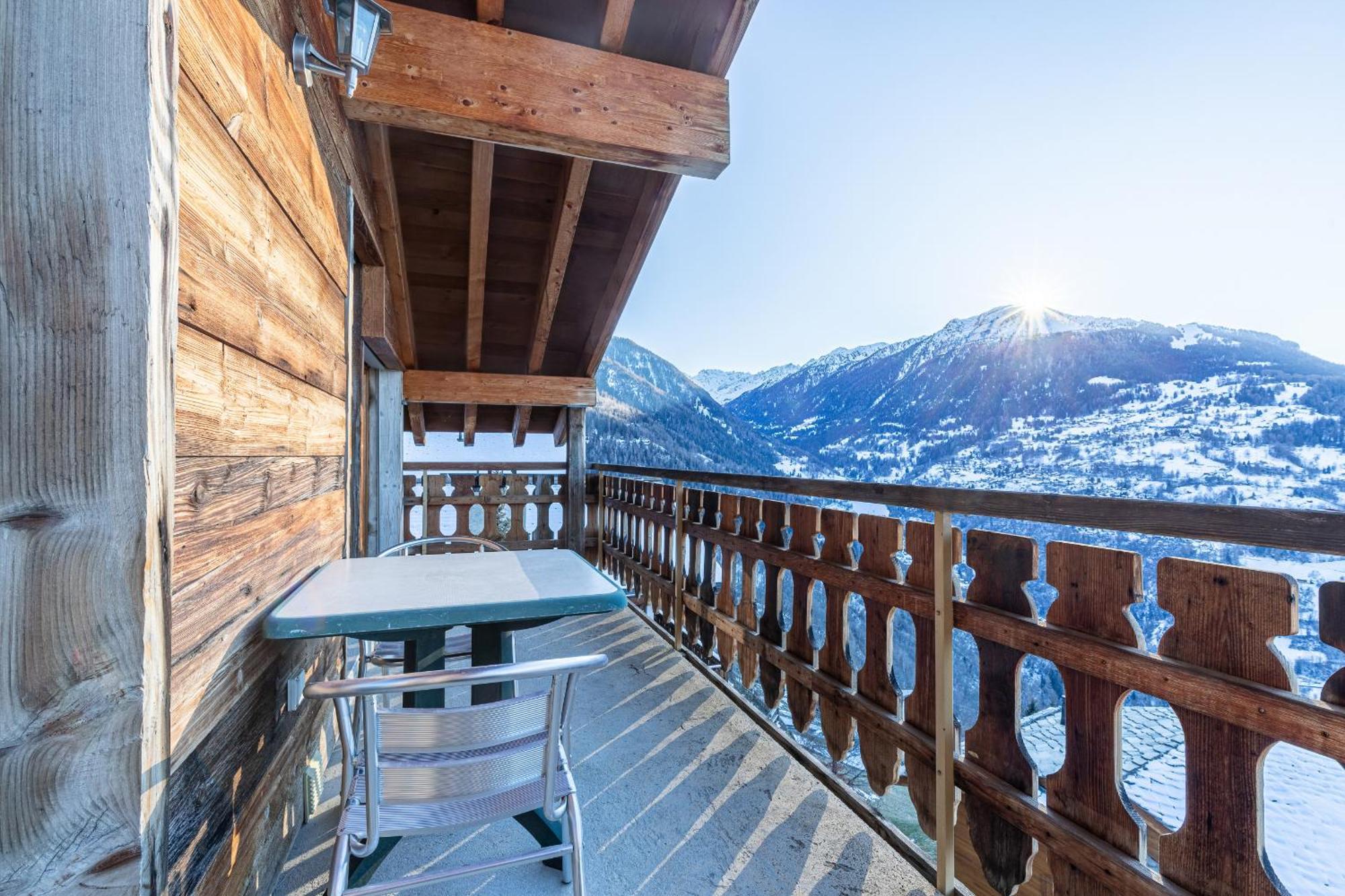 Balcons Du Soleil Sunny & Mountain Apartments By Alpvision Residences Veysonnaz Buitenkant foto