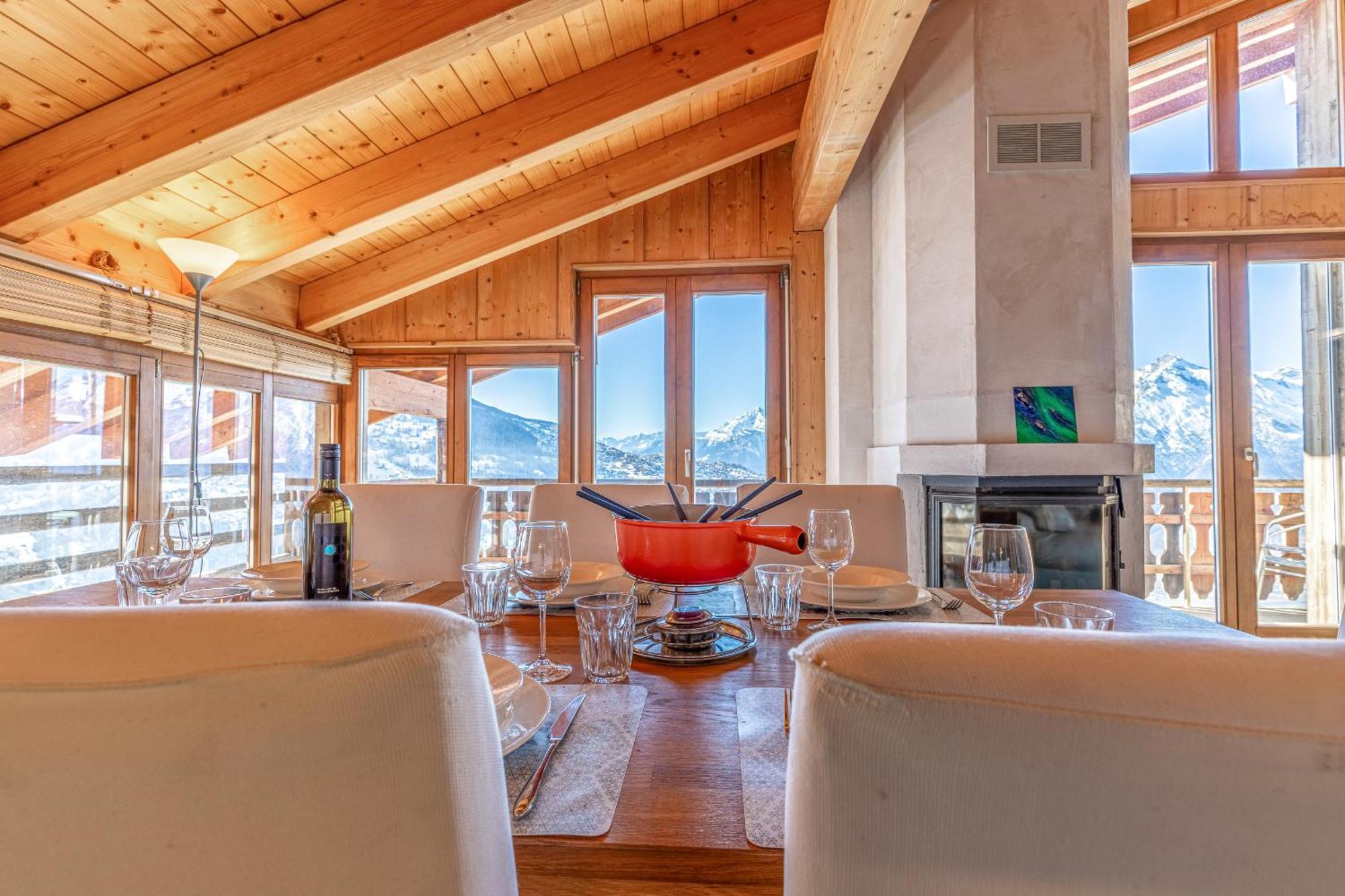 Balcons Du Soleil Sunny & Mountain Apartments By Alpvision Residences Veysonnaz Buitenkant foto