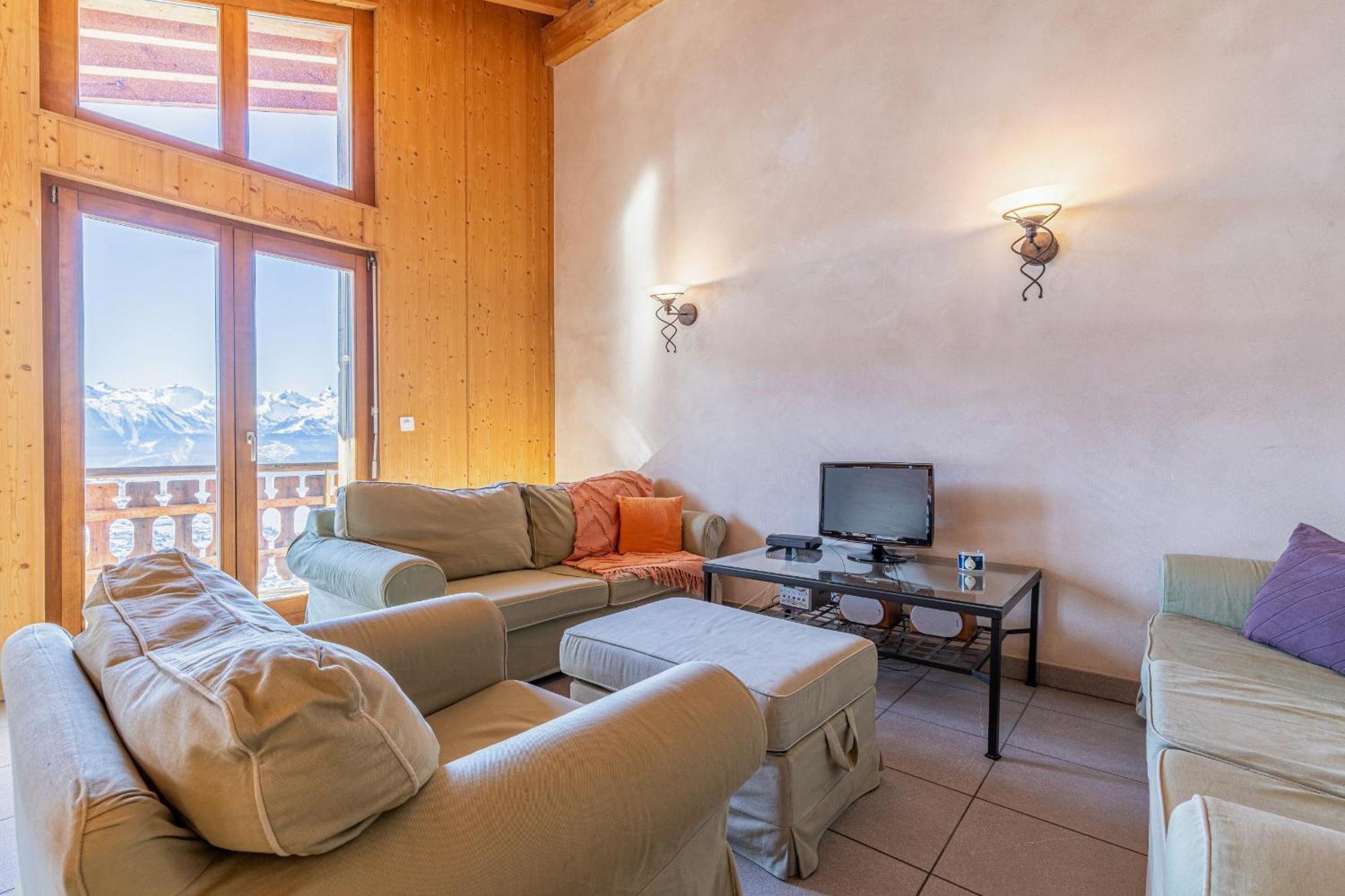 Balcons Du Soleil Sunny & Mountain Apartments By Alpvision Residences Veysonnaz Buitenkant foto